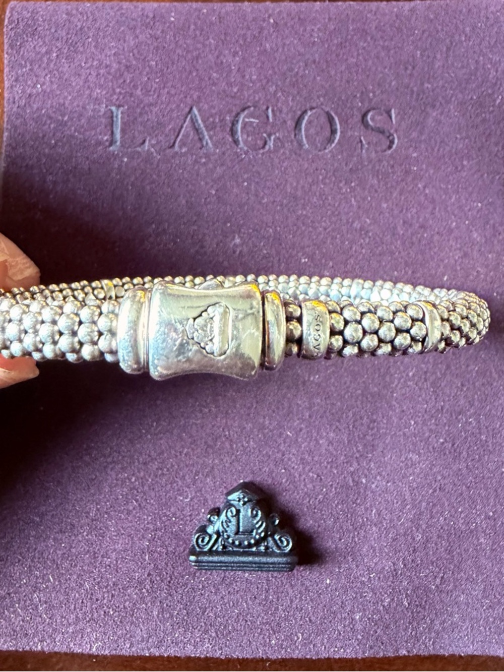 LAGOS Sterling Silver Rope Caviar Bracelet